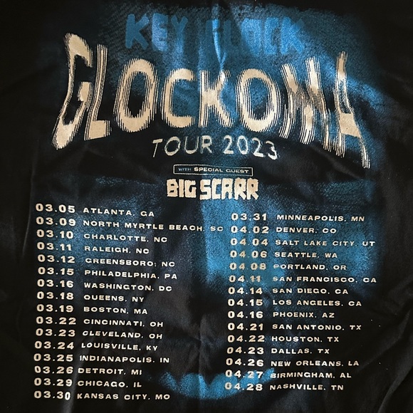 KeyGlock™️2023 GLOCKOMA Tour Merchandise - Picture 5 of 6